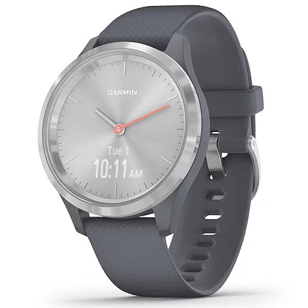 Garmin Vivomove 3S Silver and Granite Blue 39 mm, Smart Watch 010-02238-00